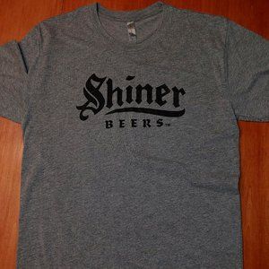 Shiner Beers tee t-shirt size M NWOT - 0032